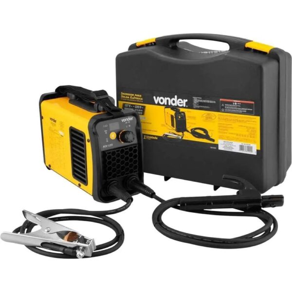 Inversora de Solda MMA/ TIG RIV222 200 Amperes Bivolt s/ tocha - Vonder