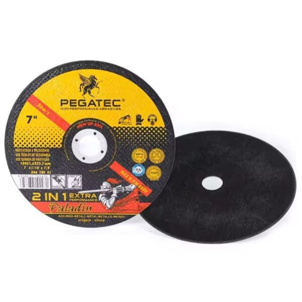 Discos de Corte Pegatec 7 Polegadas Para Inox/Ferro